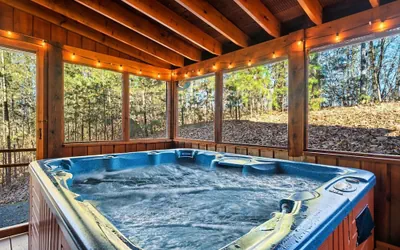 Photo 4 - Stunning Cabin w Hot Tub Pool Table Arcades