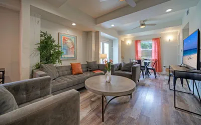 Photo 4 - 2-unit Home in Golf Cart Zone w Patio Balcony Salty Sunshine Multi-family Retreat