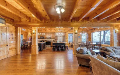 Photo 3 - 100 Guests Blackthorn: Sister Smokies Homes Luxury Mountain Retreat