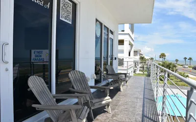 Ocean Front Flagler Beach Sleeps 5 People