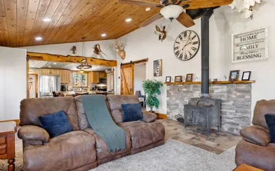 Photo 3 - Zebra Rustic Retreat 3BR Home on Zebra Ranch