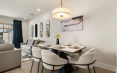 Photo 4 - Contemporary 4BR Townhome With Pool Themed Rooms