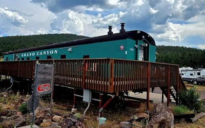 Historic Caboose on Route 66