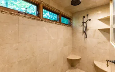 Photo 3 - Luxury Lakeview Cabin With Hot Tub and Game Room