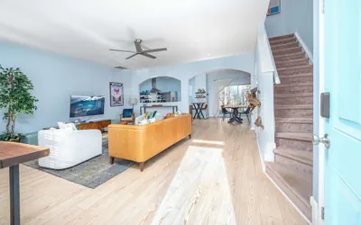 Photo 2 - Modern 3-br Townhome w Private Backyard Near RTP