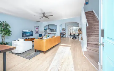 Photo 2 - Modern 3-br Townhome w Private Backyard Near RTP