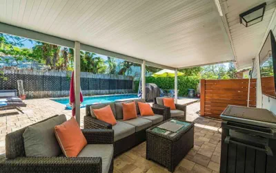 Photo 2 - Vilano Beach I Ocean - Private Pool - Fire Pit 3 Bedroom Home