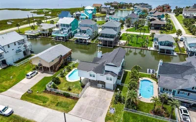 Jamaica Beach Waterfront Heated Pool Bayfront Boat Slip Kayaks Huge Deck Grill