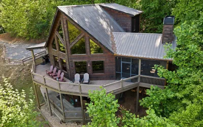 Mtn Cabin w Hot Tub Game Room Grill Views