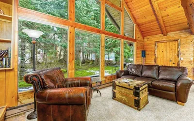Photo 2 - Classic Log Cabin w/ Expansive Deck Near Alyeska Base