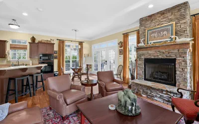 Photo 4 - Cozy Hunter s Retreat Wraparound Porch Fireplace
