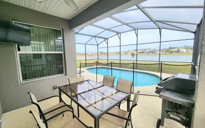 Dream Lake-View Retreat Near Disney – Private Pool & Family Comfort Awaits