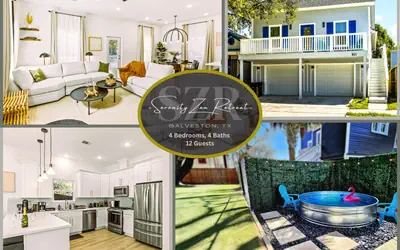 NEW Luxury Oasis! Walk to Beach, Fenced Yard, Pets