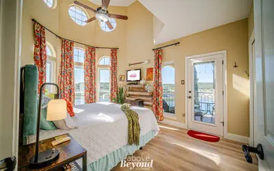 Sunset & Lakeview from Castle Turret on The Island