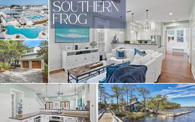 SouthernFrog/Watercolor/Golf Cart/Heated Pools