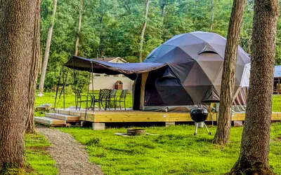 Cozy Mountain Dome Escape in the Catskills