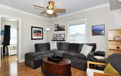 Sweet Bay Views from Spacious Deck: 313 E. Bay