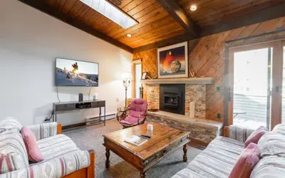 Townhome with Covered Parking Space & Fireplace