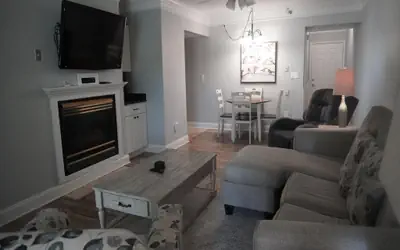 Newly Renovated 102 2BD Condo with Riverview Balcony