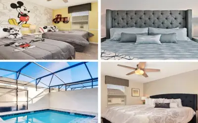 4 bedroom townhouse with a private pool!