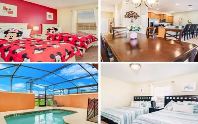 4 bedroom townhouse with a private pool!