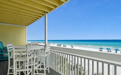 SPC 1157 - Gulf front 2 BR - sleeps 6