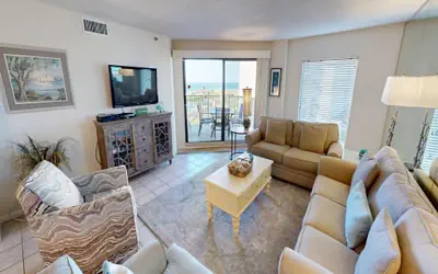 IR 316 Coastal Beauty in this 2 BR Sunset view condo with washer/dryer