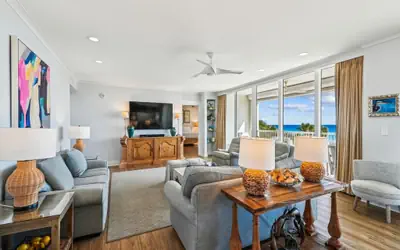 Oceania 201 - Rare 3 BR End unit with large balcony on the beach