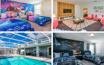 5 Bed Pool with Overflowing Spa in Champions Gate!