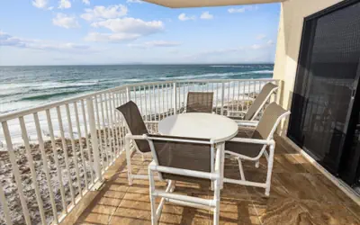 IR 402 is a Gorgeous Gulf Front 2 BR 2 Ba with washer/dryer