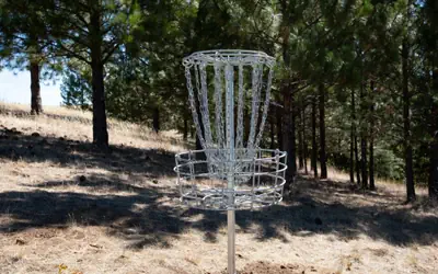 The Oaks Home features Private Disc Golf Course