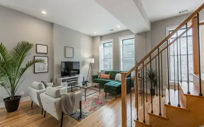Expansive Old Town Home Steps from Lake & Wells St