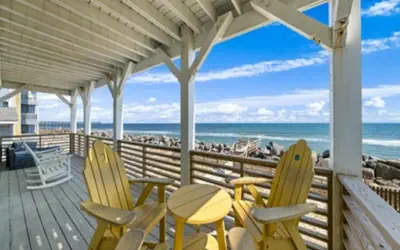 A Shore Thing 1 - OCEANFRONT and DOG FRIENDLY!  Private beach access!