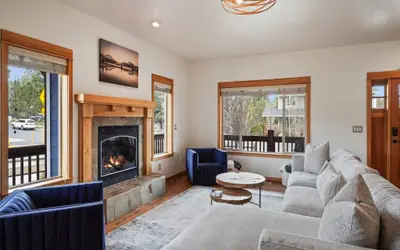 Professionally Decorated Shevlin Home features Private Hot Tub