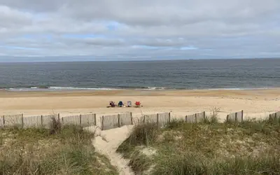 Beach Front on the Bay in our Rustic Cottage