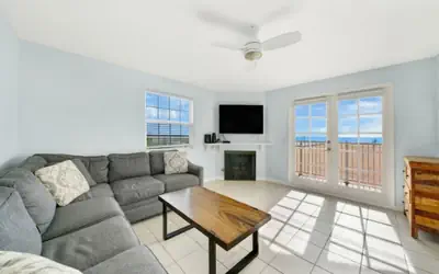 Ocean and Scenic Beach Views From Deck