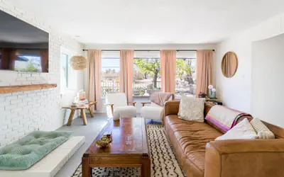 Modern Desert Retreat on 5 Acres with Fire Pit