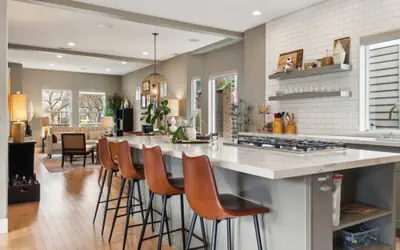 Georgetown Home | Media Room, Patio & EV Charger