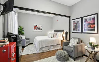 New Listing!  The 483 Suite - Walk to Stadium!