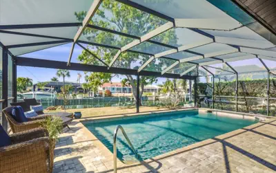 Punta Gorda Isles 3 Bedroom Pool Home on Canal