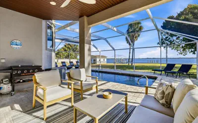 Punta Gorda Harbor View Vacation Home - Waterfront Home with Private Pool
