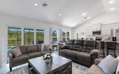 New Poolside Home in South Gulf Cove! Beaches Boca Grande, Manasota, Siesta Key & Venice