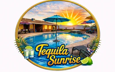Tequila Sunrise, Large Pool Home