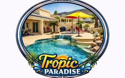 Tropic Paradise 3 bed + 3 bath Pool Home