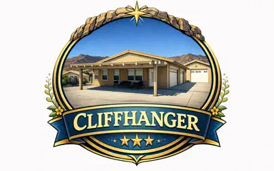 Cliff Hanger, River access with dock