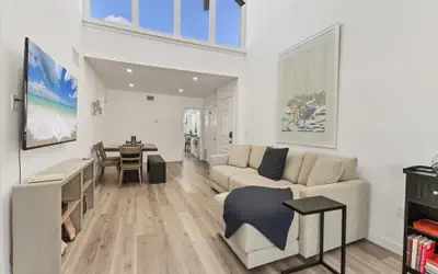 Venice Beach Two Bedroom Private Condo with Community Pool, Gulf Beach Access and Water Views!