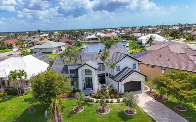 Punta Gorda Isles 4-Bedroom Private Pool Home on Canal