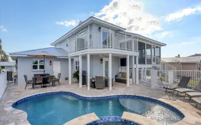 Englewood 3 Bedroom Private Pool+Spa Canal on Lemon Bay Home