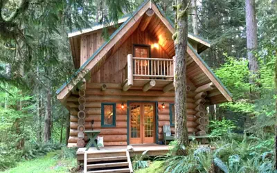 10SL - Real Log Cabin - WiFi -  SLEEPS-8