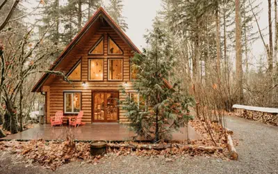 21GS - Log Cabin - Pets Ok - Sleeps 6